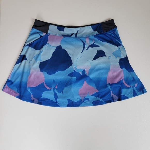 Callaway Blue Sea Star Abstract Gradient UPF 50 Golf Skirt/Skort Sz L NWOT - Picture 3 of 13